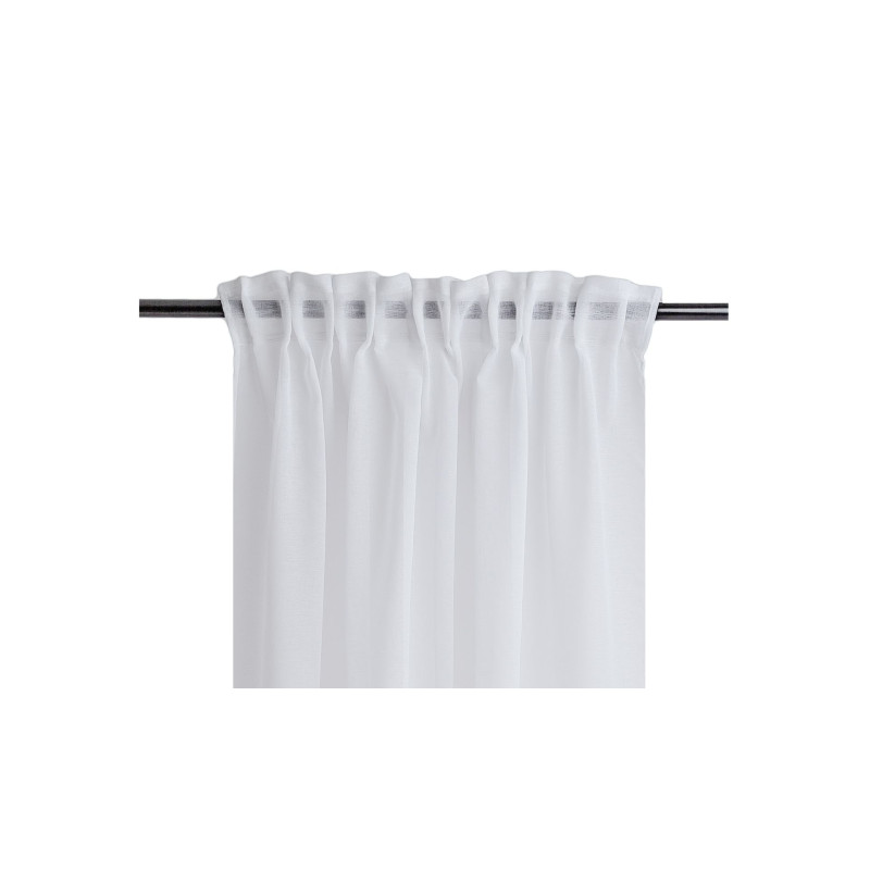 Firana z taśmą CRYSTAL CHIC 300x160 optical white
